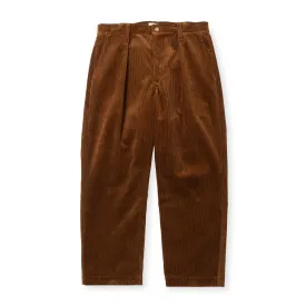 8w COURDUROY TUCK WIDE SLACKS