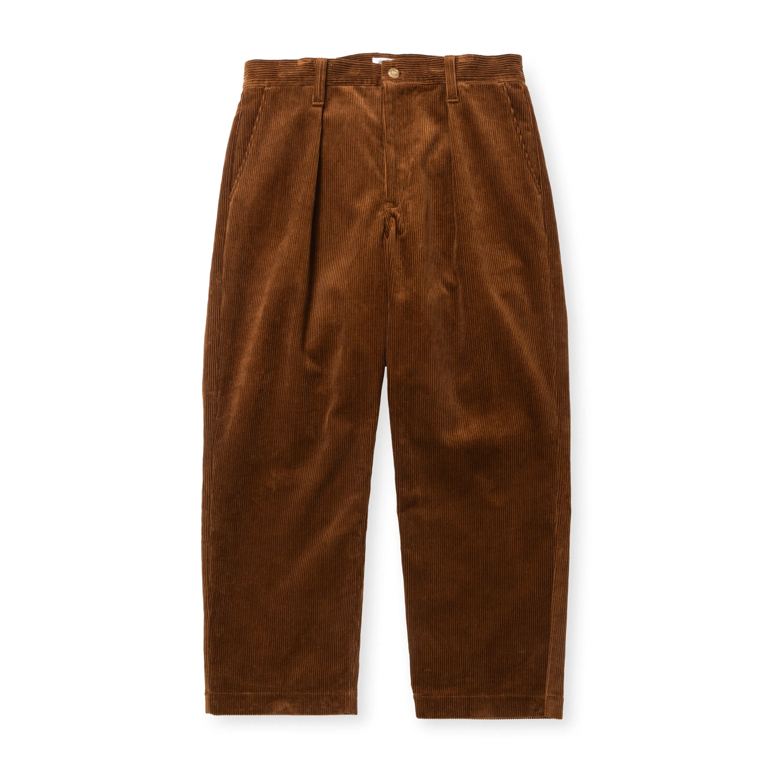8w COURDUROY TUCK WIDE SLACKS