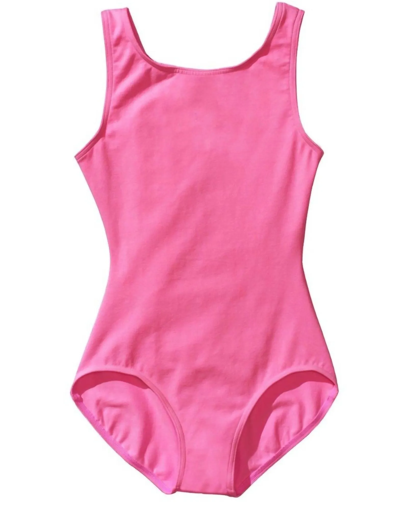 Adult Camisole Leotard With Adjustable Straps in Candy Pink | Candy Pink