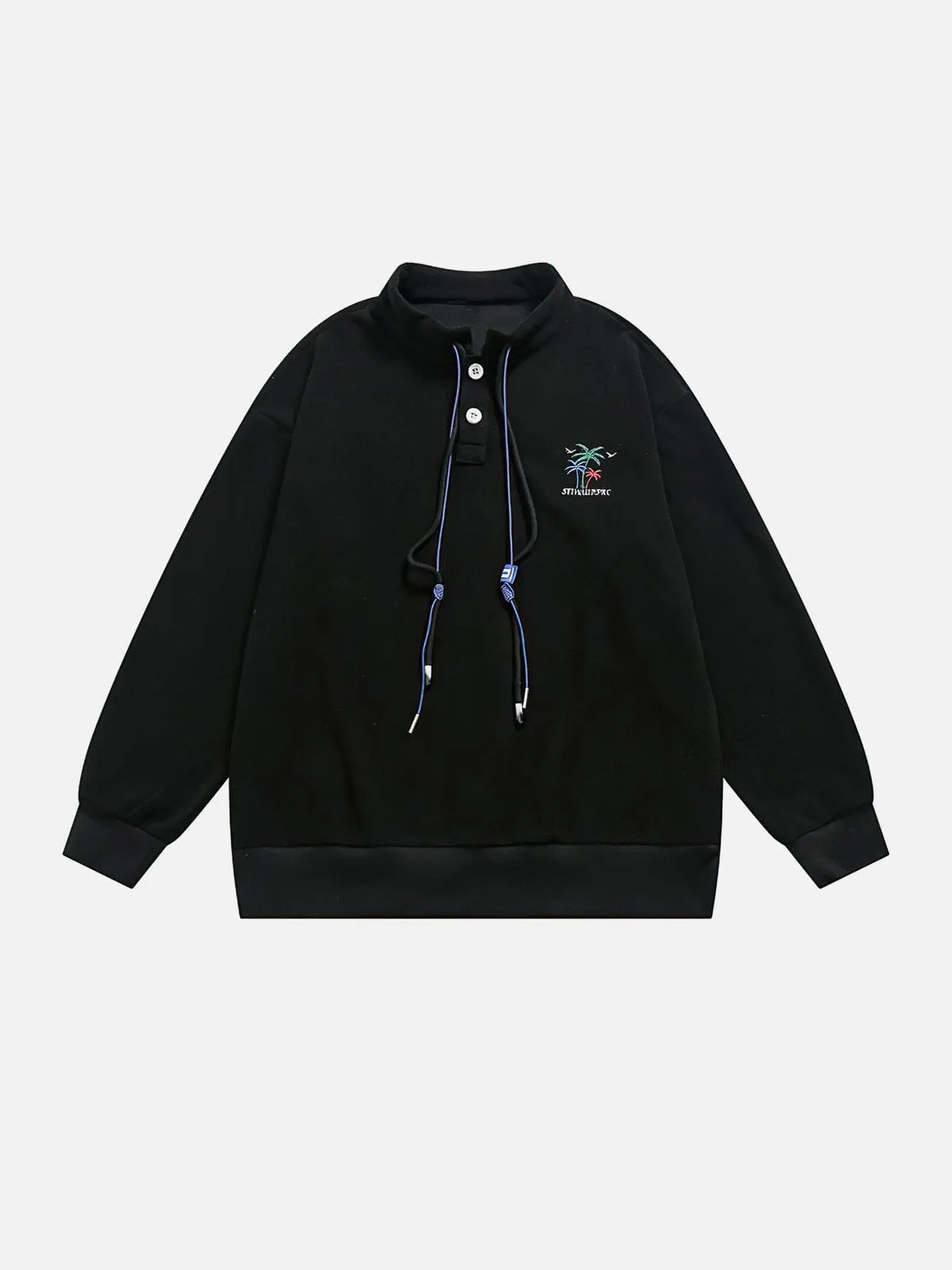 AlanBalen® - Embroidered Coconut Palm Sweatshirt