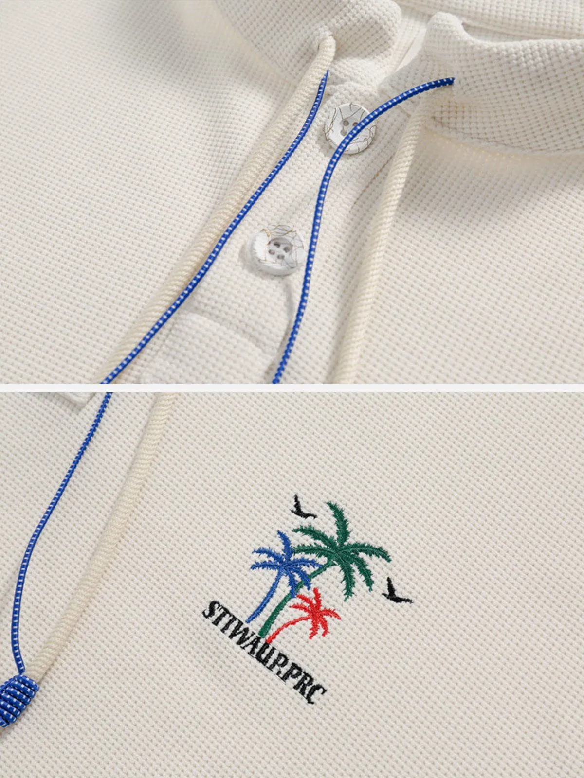 AlanBalen® - Embroidered Coconut Palm Sweatshirt