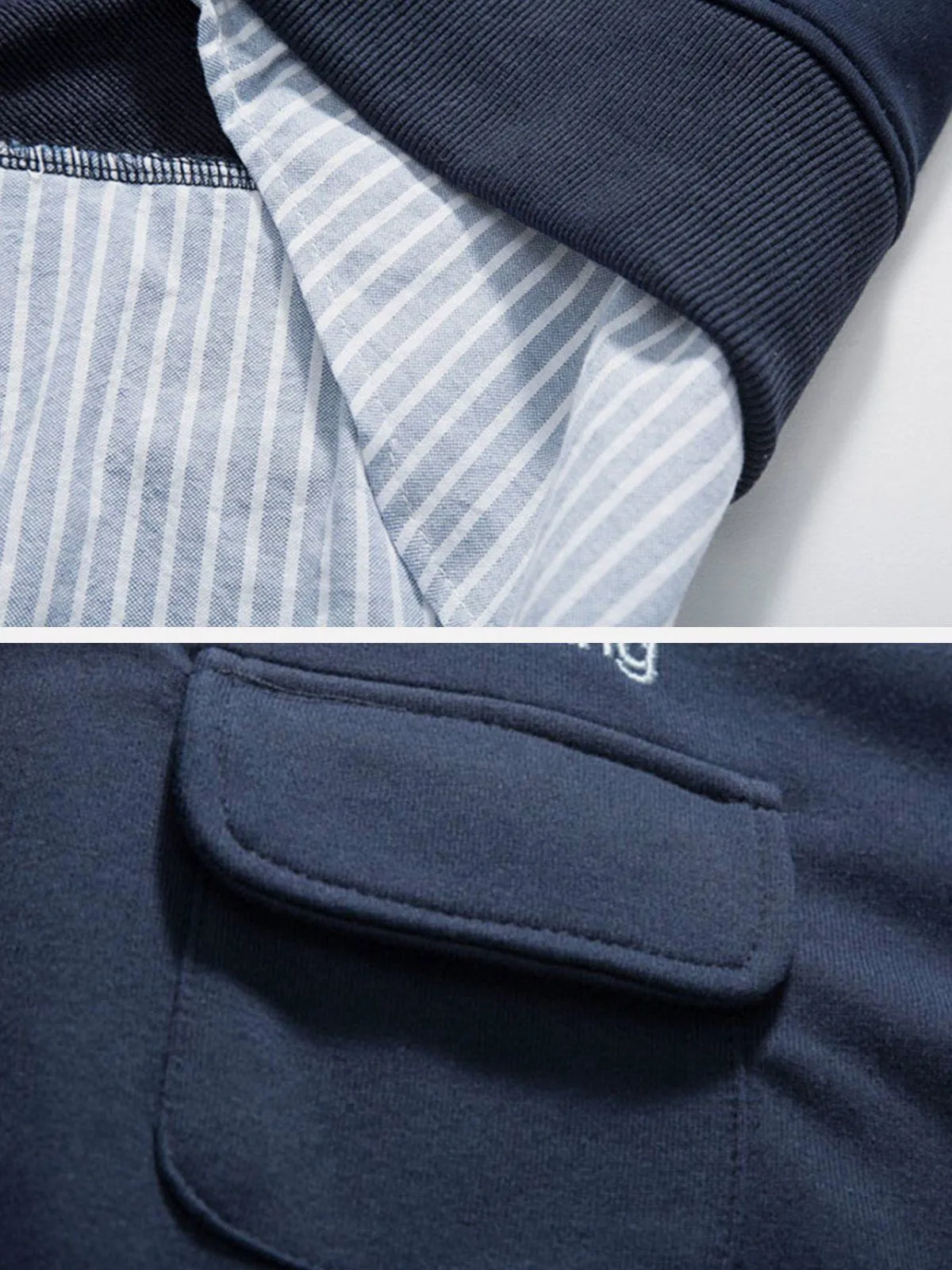 AlanBalen® - Fake Two-Piece Sweatshirt