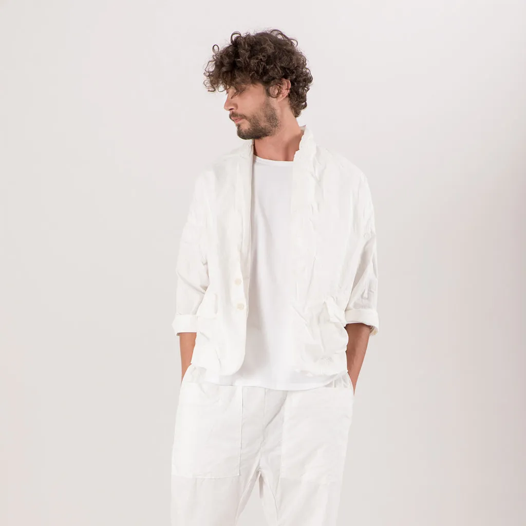 Album Di Famiglia Unisex Blazer Jacket CC Milk White