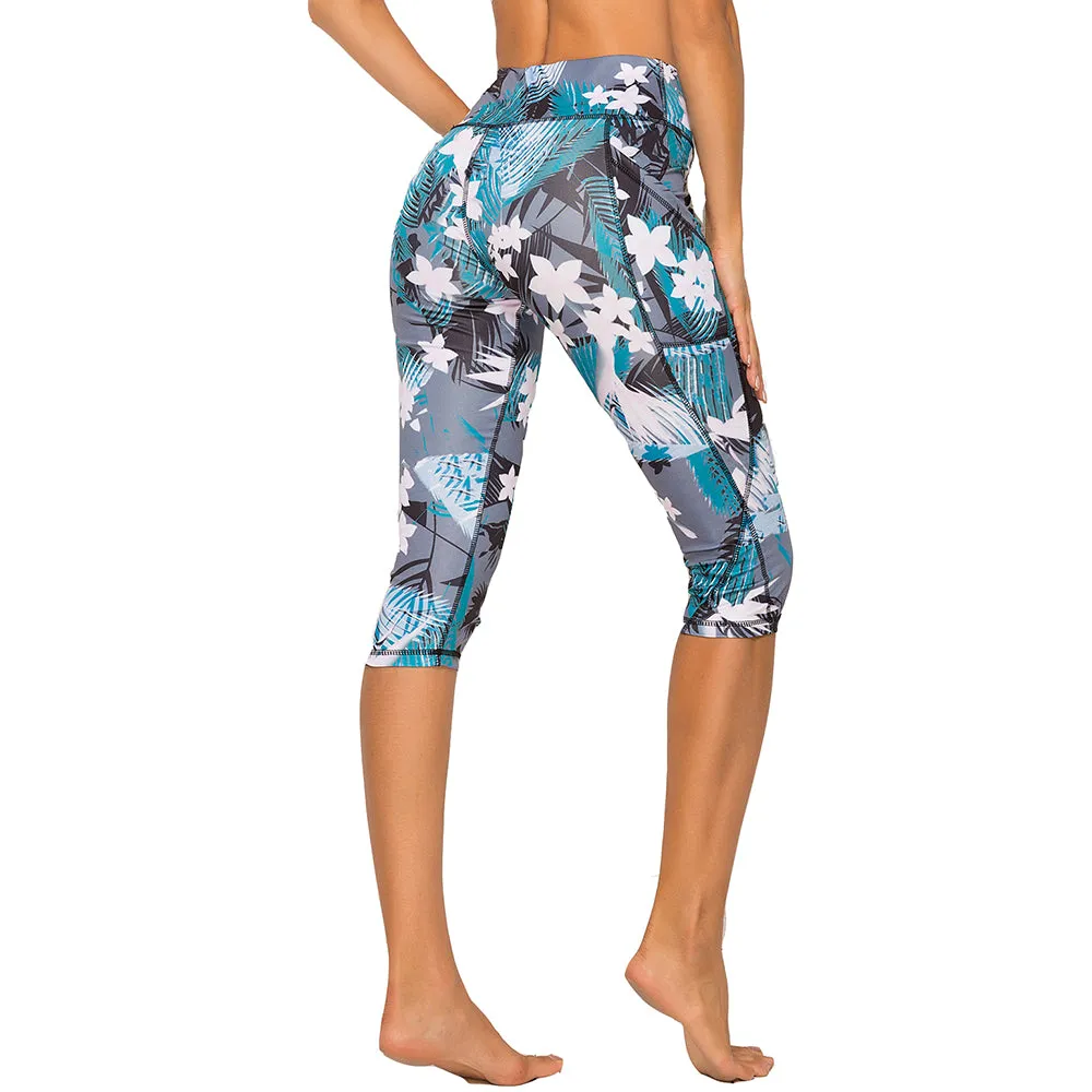 Amy Fashion - Calf-length Sport leggings Capris Pants