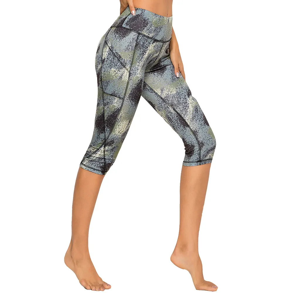 Amy Fashion - Calf-length Sport leggings Capris Pants