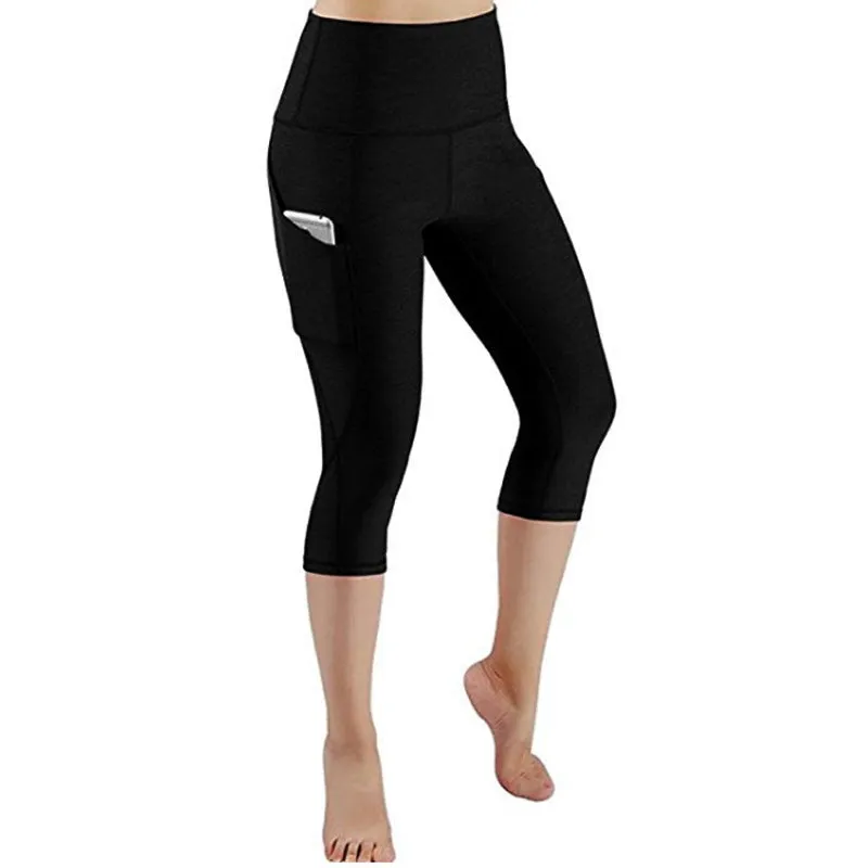 Amy Fashion - Calf-length Sport leggings Capris Pants