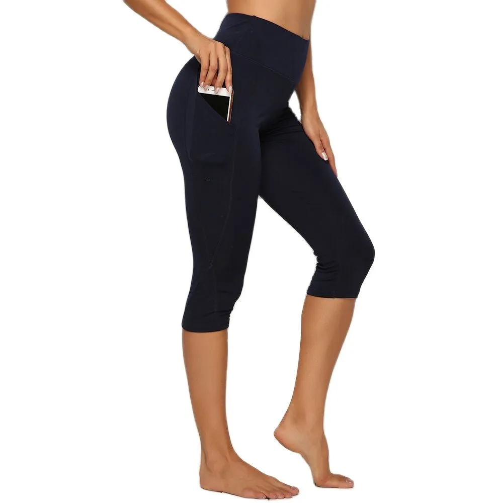 Amy Fashion - Calf-length Sport leggings Capris Pants