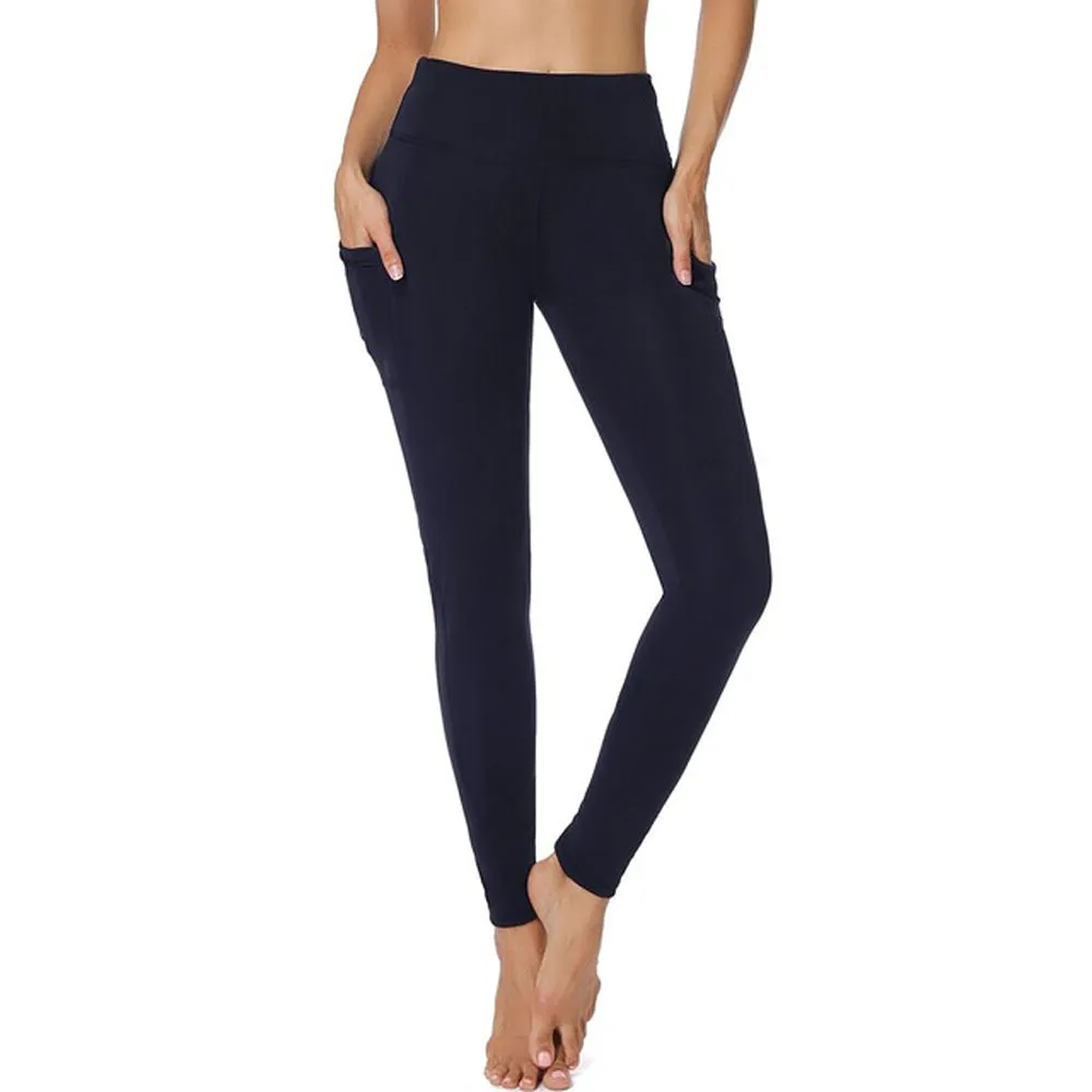 Amy Fashion - Calf-length Sport leggings Capris Pants