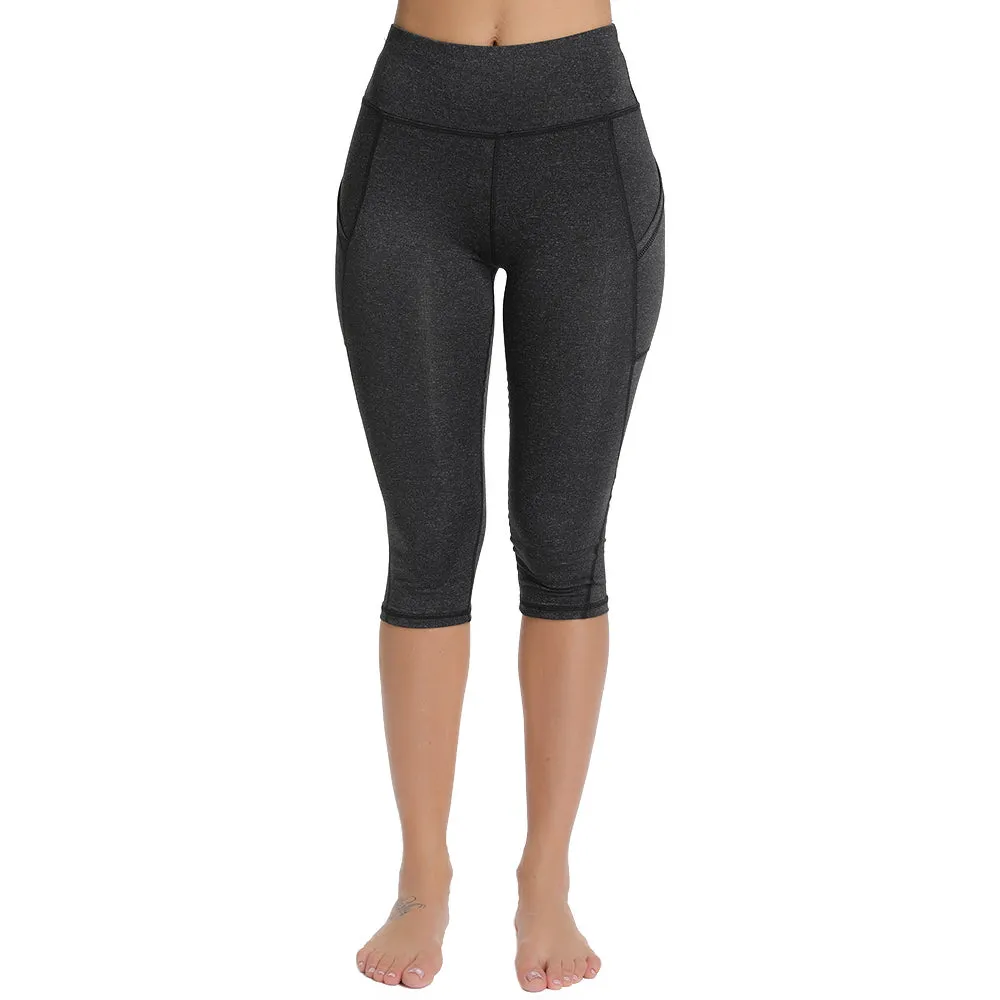 Amy Fashion - Calf-length Sport leggings Capris Pants