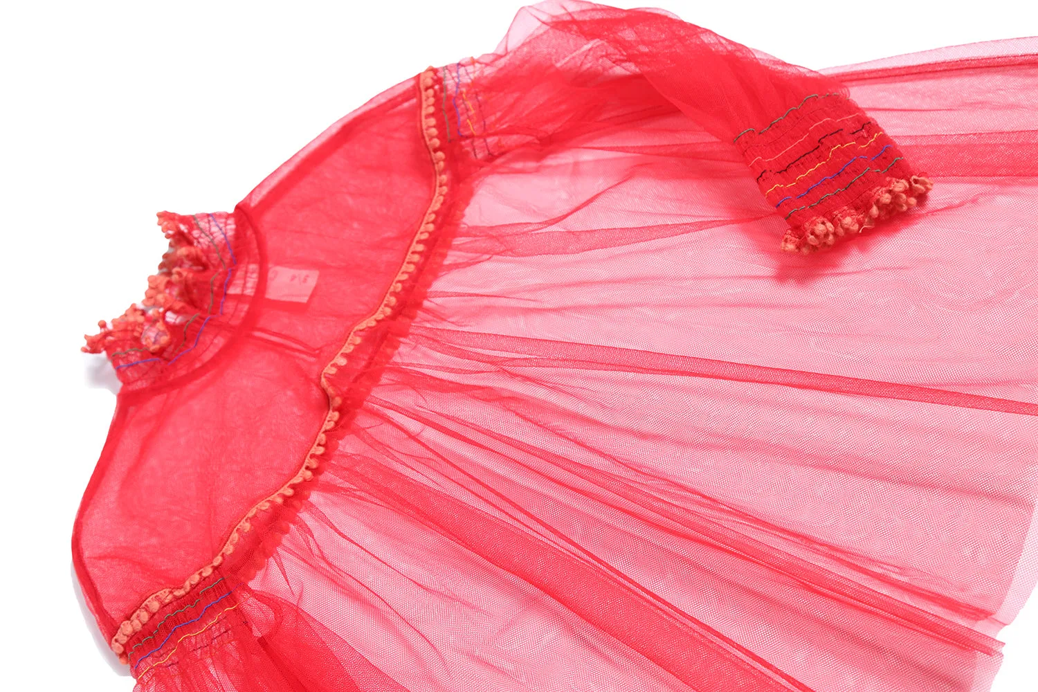 ANTOINETTE SMOCKED BLOUSE