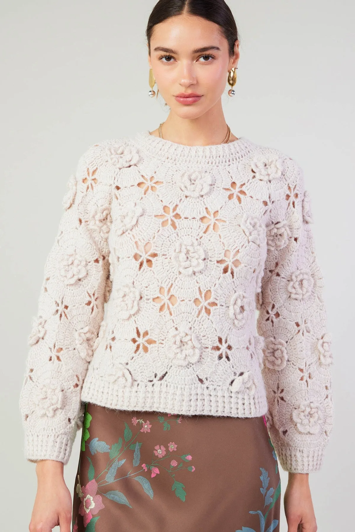 As You Please Crochet Sweater