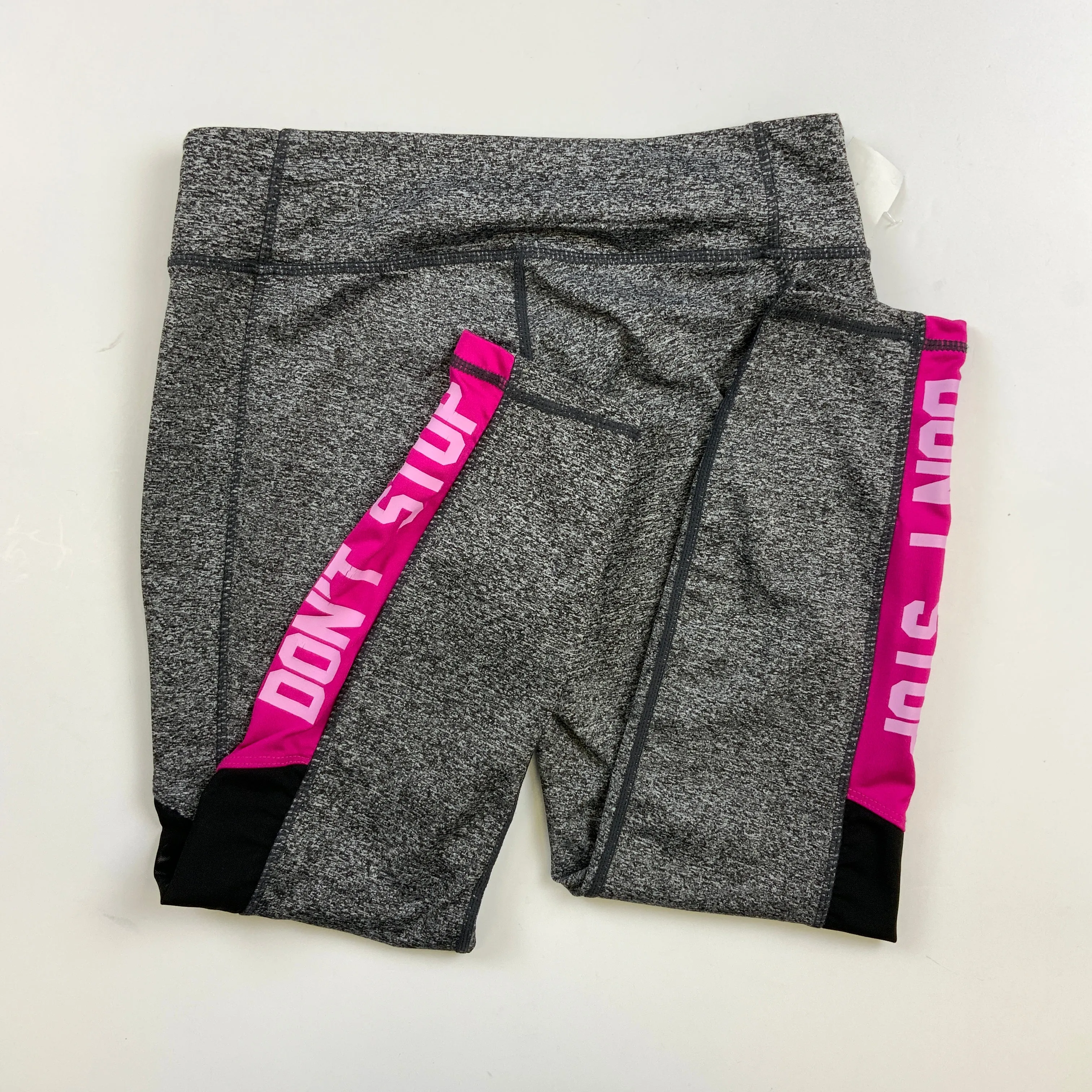 Athletic Capris By Clothes Mentor In Black & Grey, Size: S