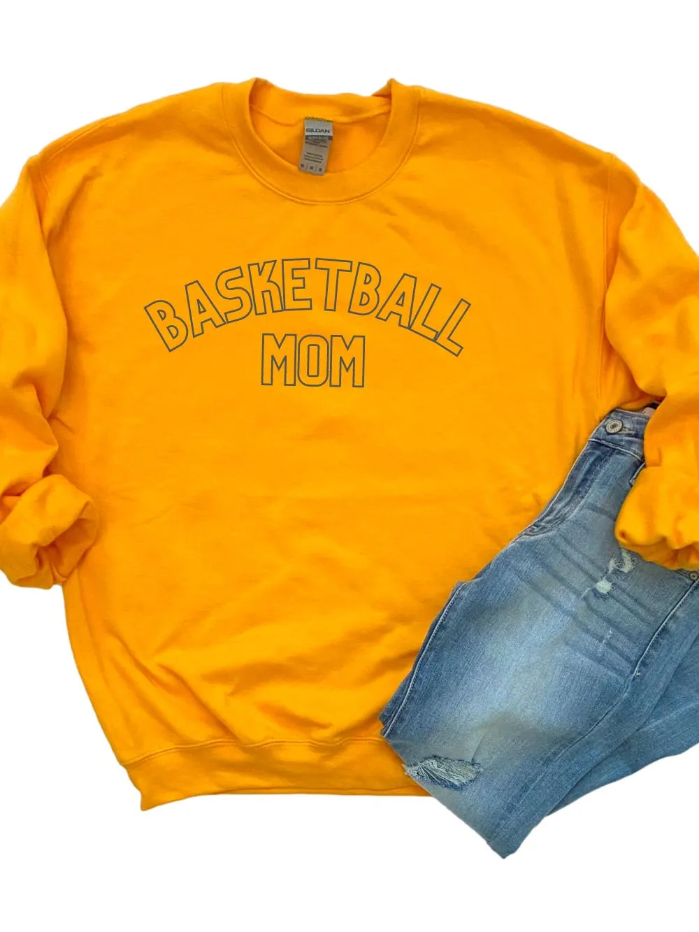 Basketball Mom Unisex Heavy Blend™ Crewneck Sweatshirt - Many Colors