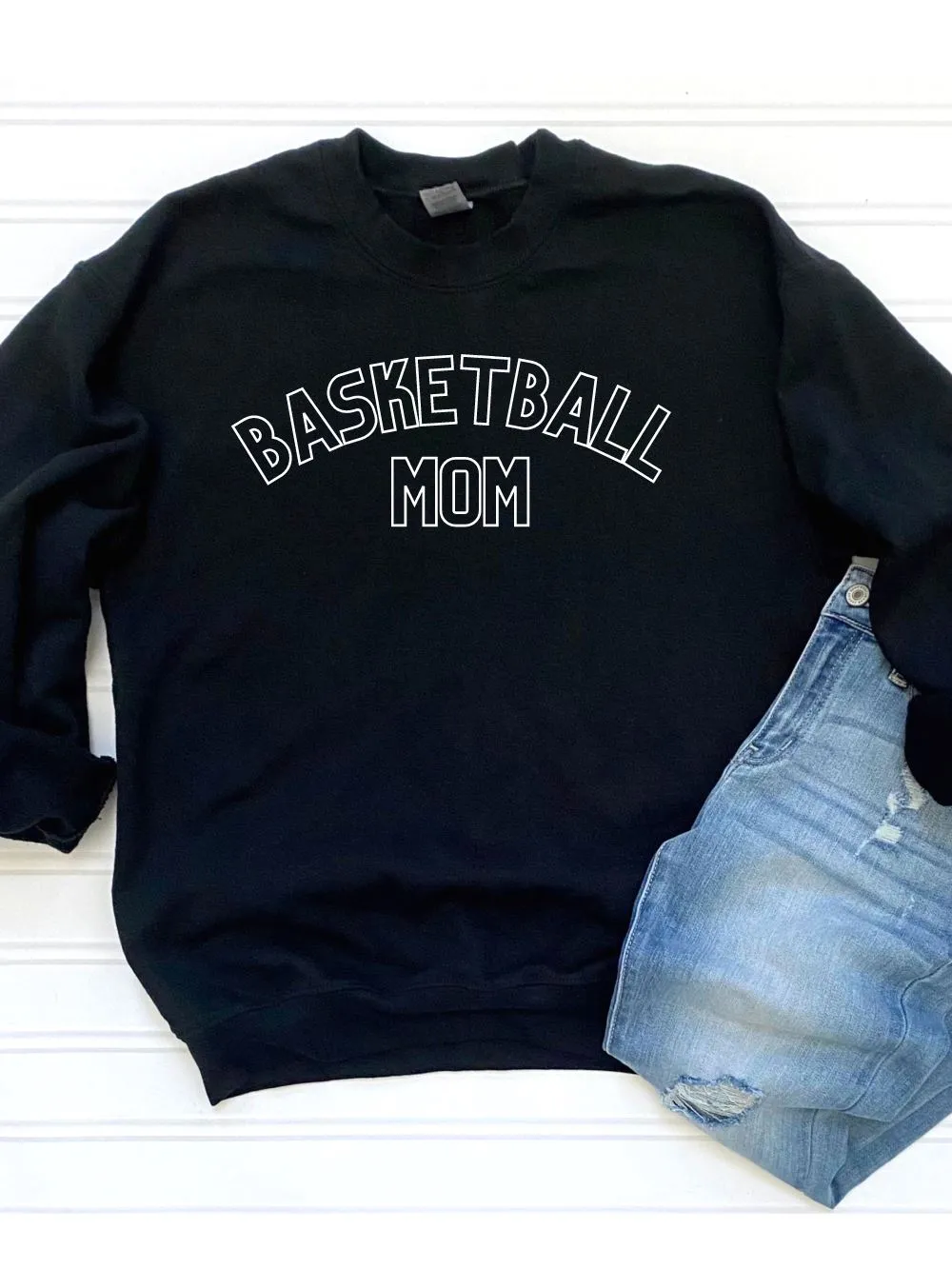 Basketball Mom Unisex Heavy Blend™ Crewneck Sweatshirt - Many Colors