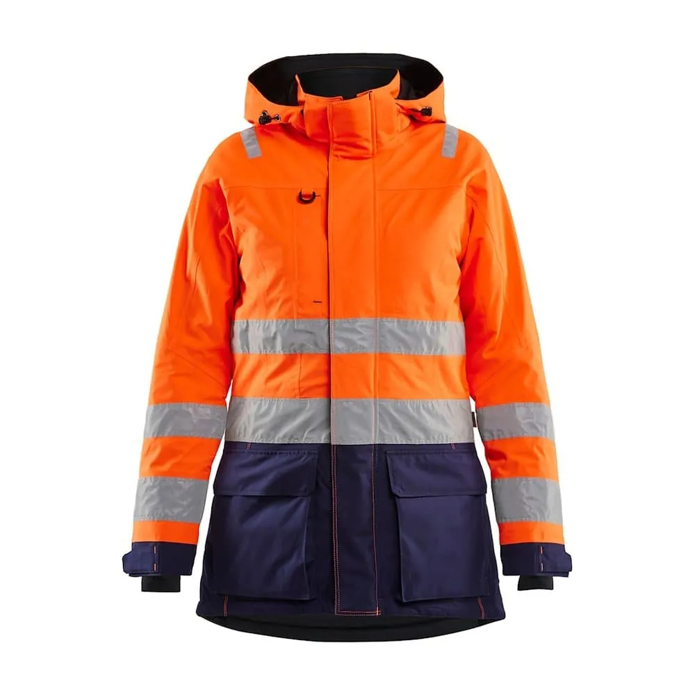 Blaklader 4472 Women's Hi-vis Winter Waterproof Parka Jacket