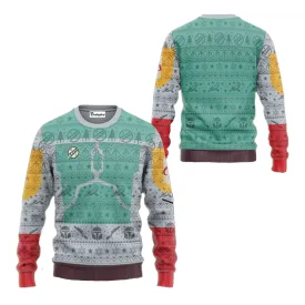 Boba Fett Christmas Ugly Sweater