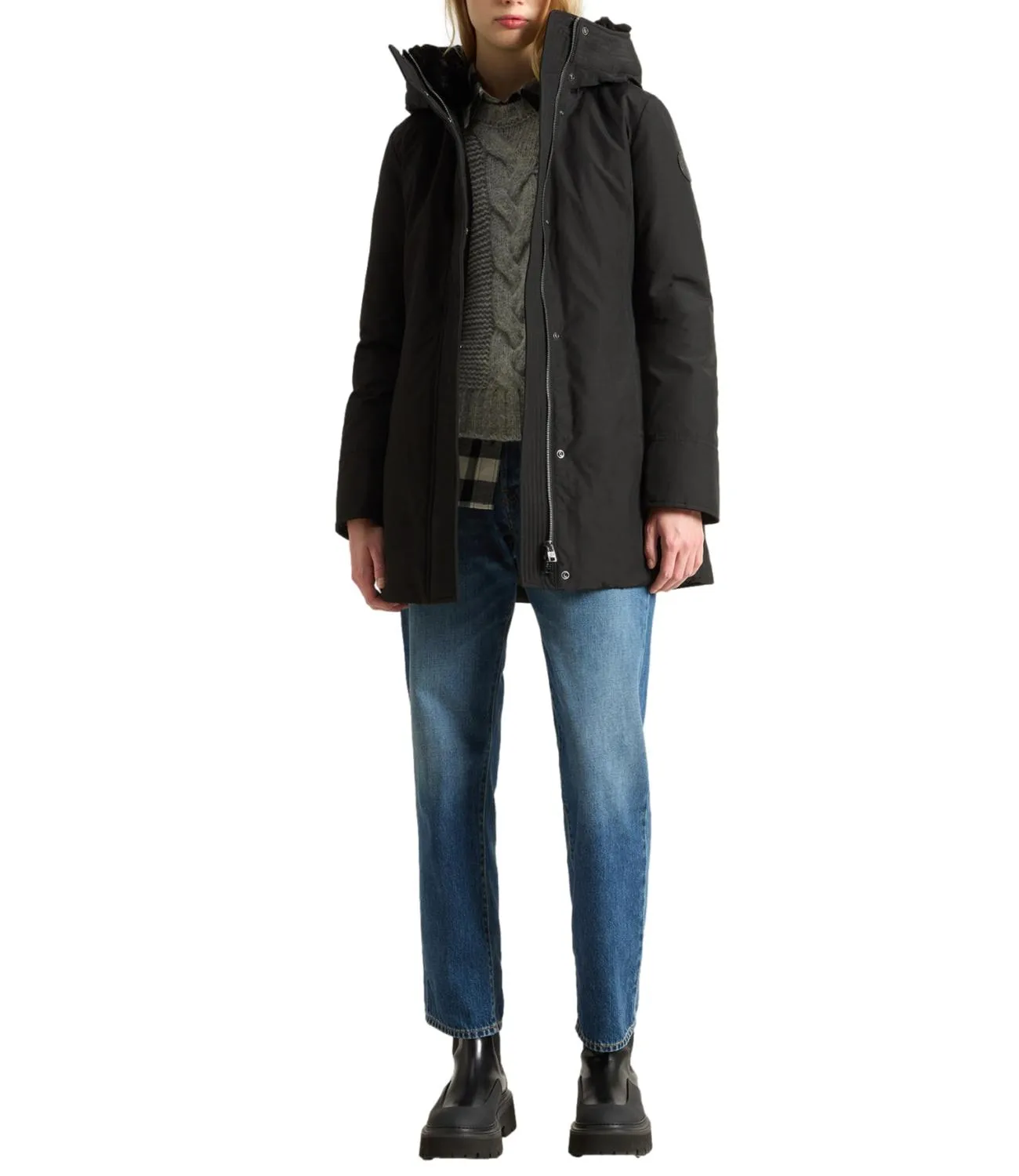 Boulder Faux Fur Parka