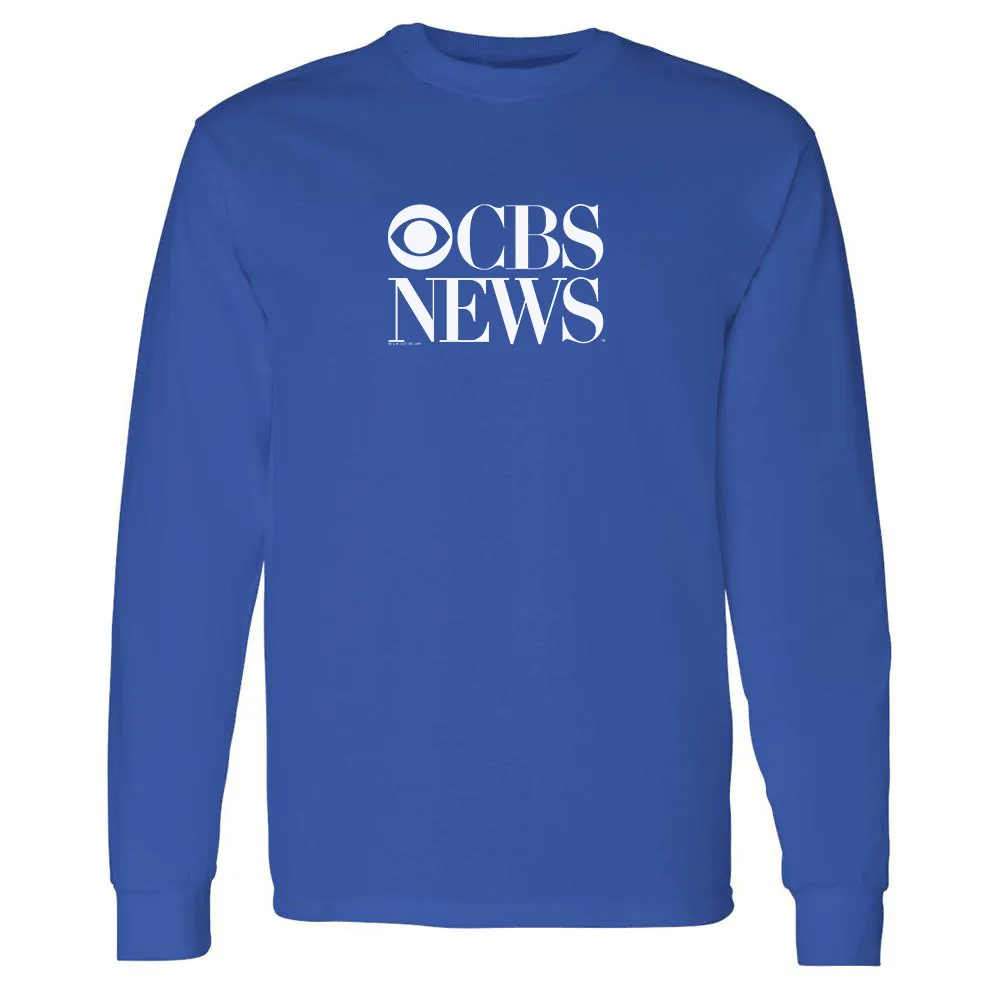 CBS News Vintage Logo Adult Long Sleeve T-Shirt
