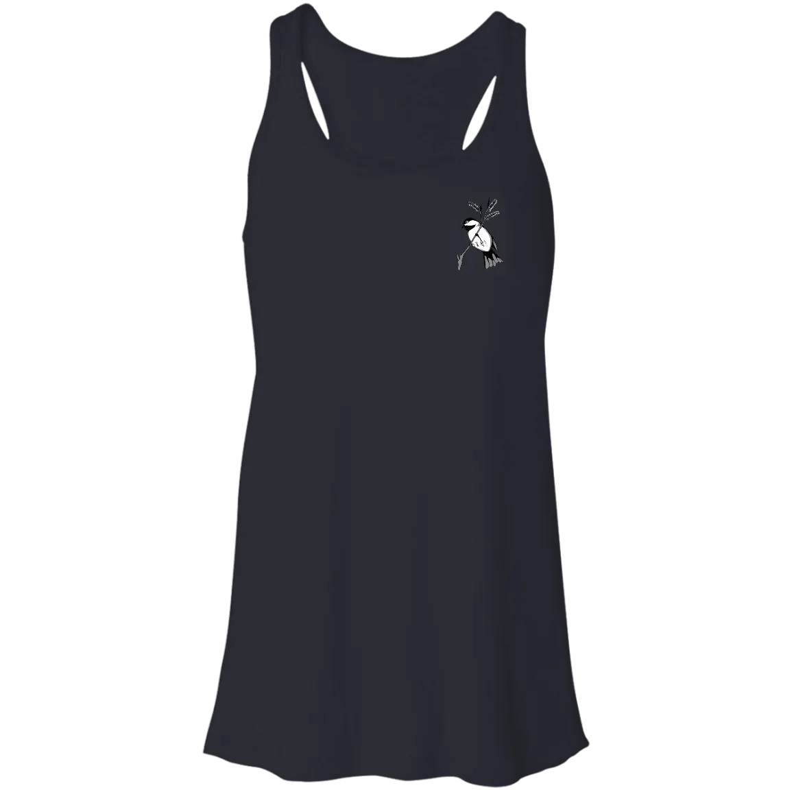 Chickadee Flowy Racerback Tank