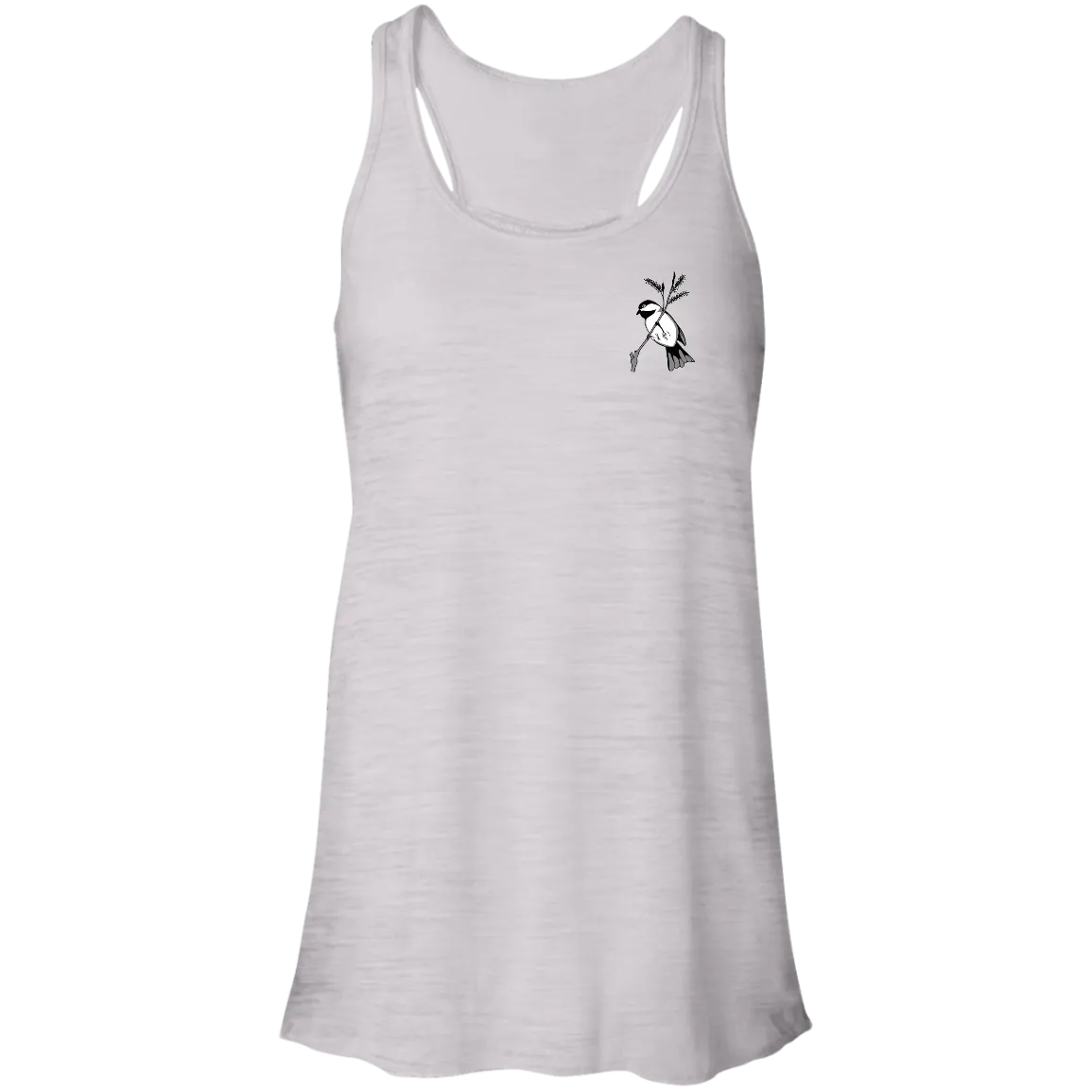 Chickadee Flowy Racerback Tank
