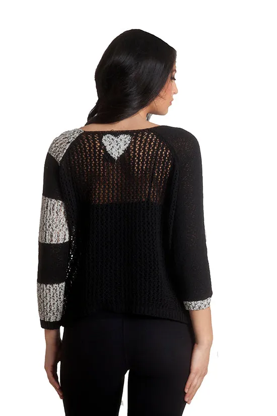 Crochet Raglan Sweater