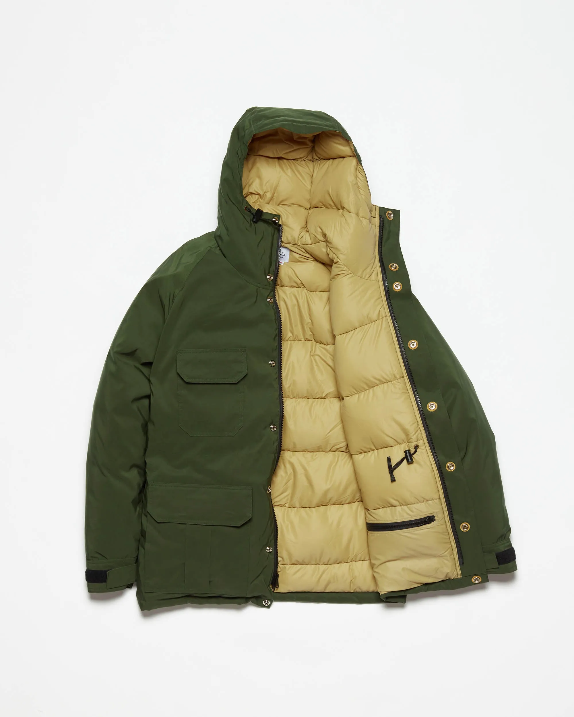 Down Arctic Montagne Parka - Olive (Final Sale)