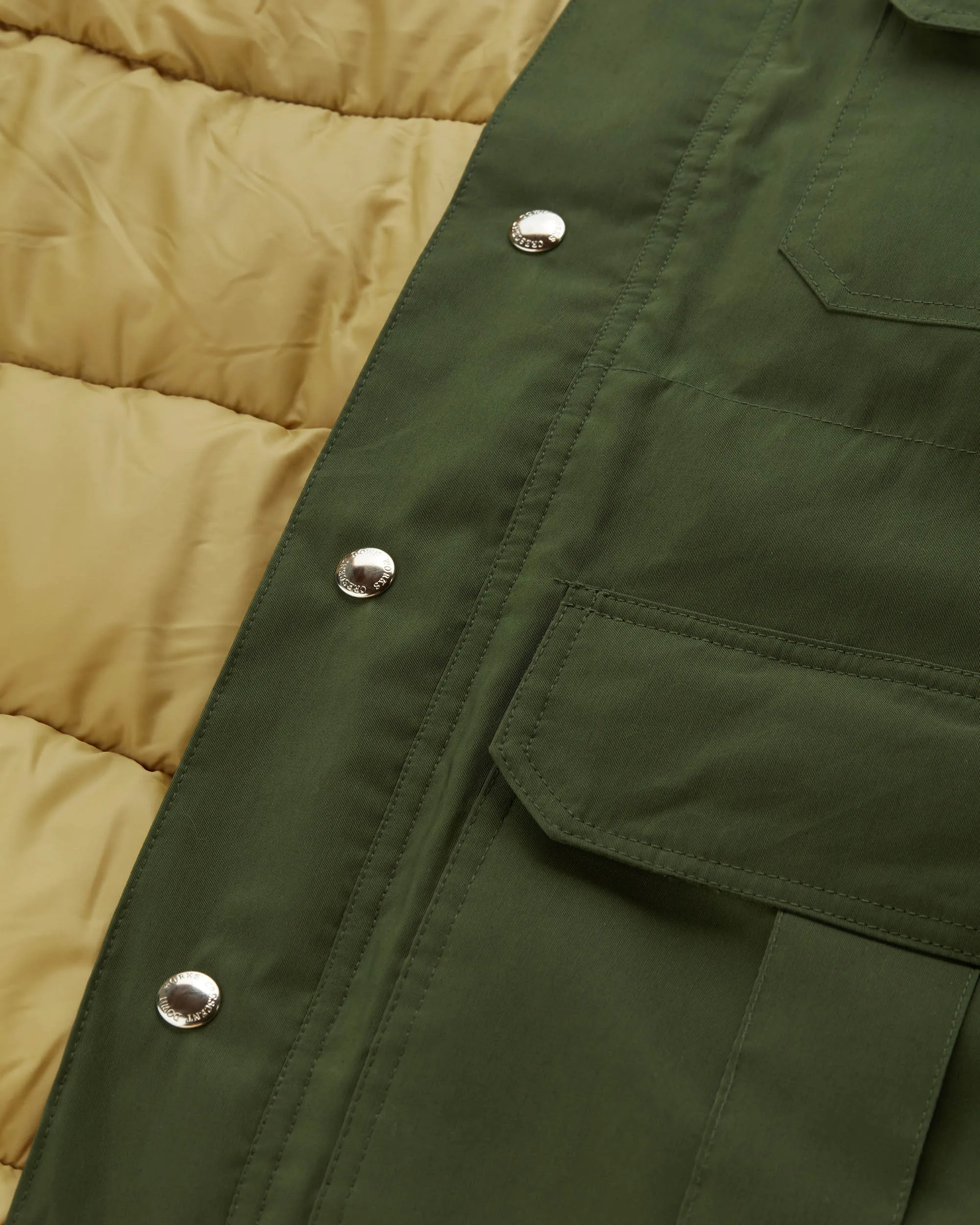 Down Arctic Montagne Parka - Olive (Final Sale)