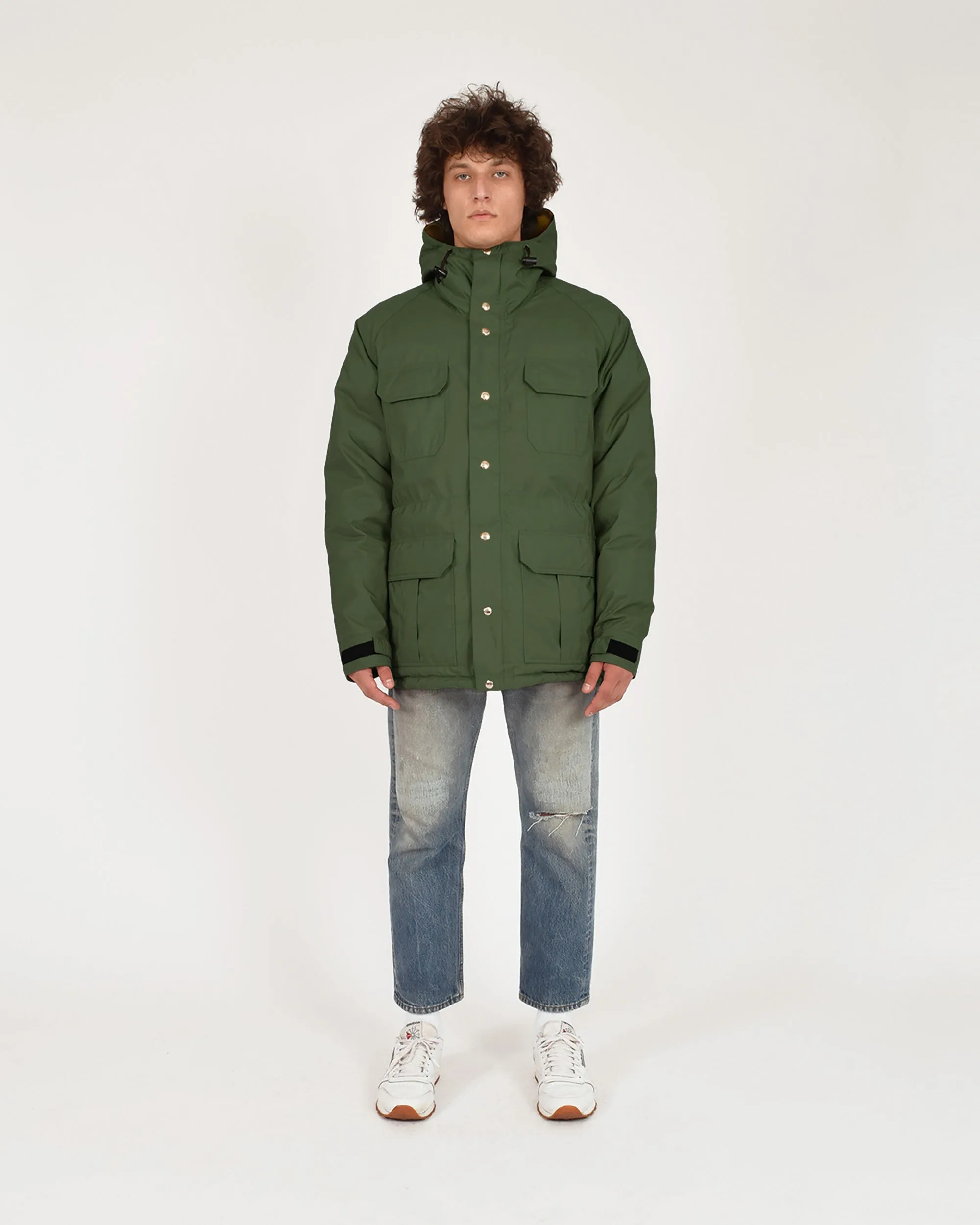 Down Arctic Montagne Parka - Olive (Final Sale)