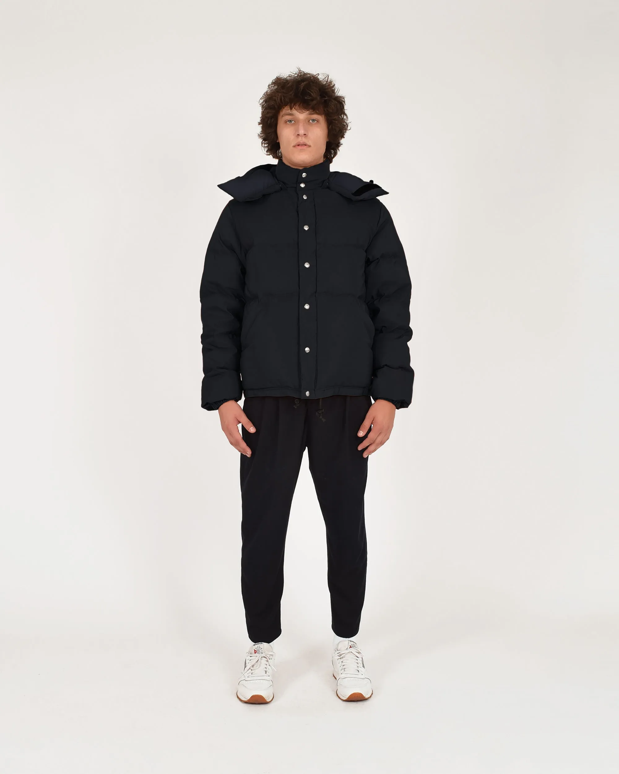 Down Sweater - Black