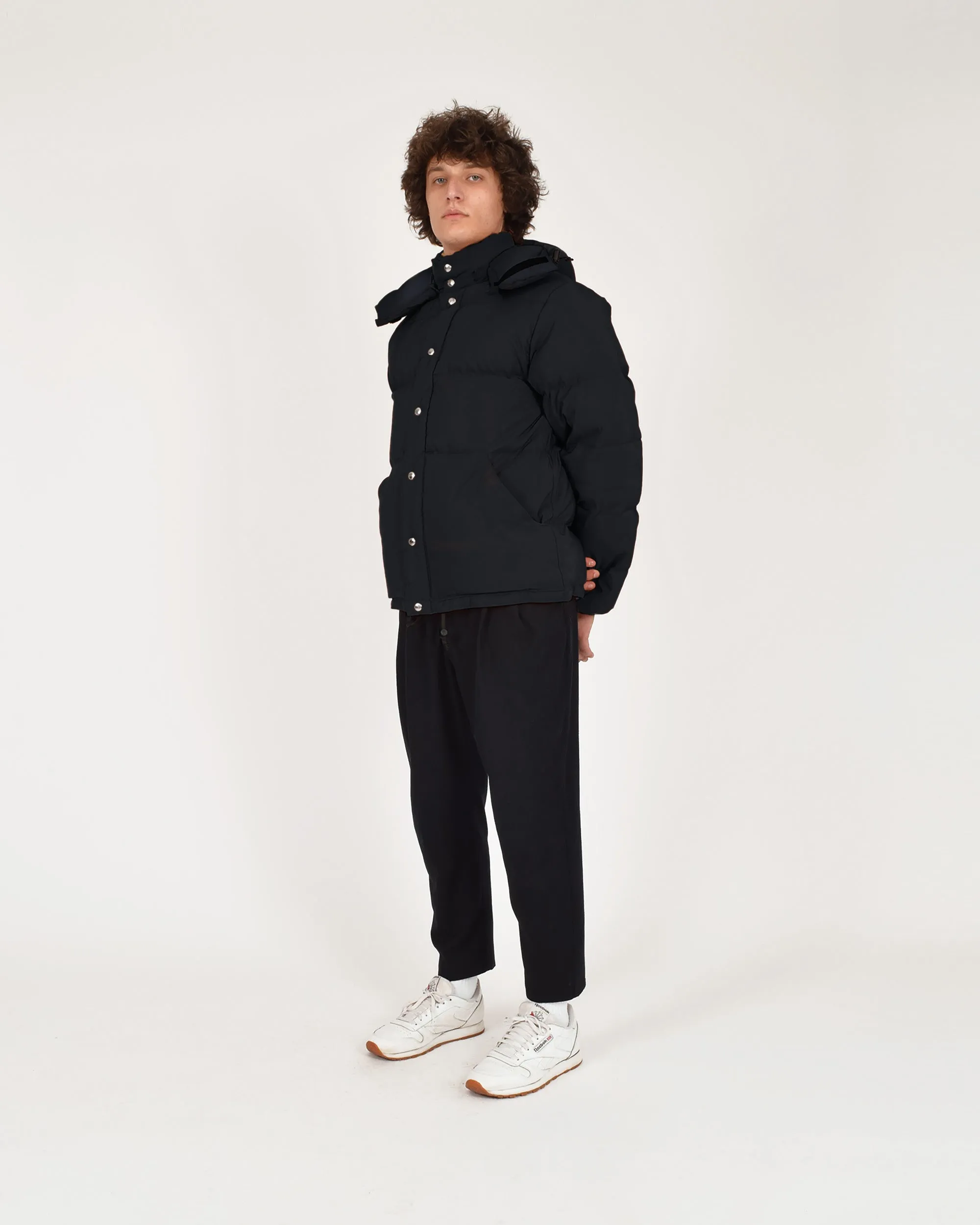 Down Sweater - Black