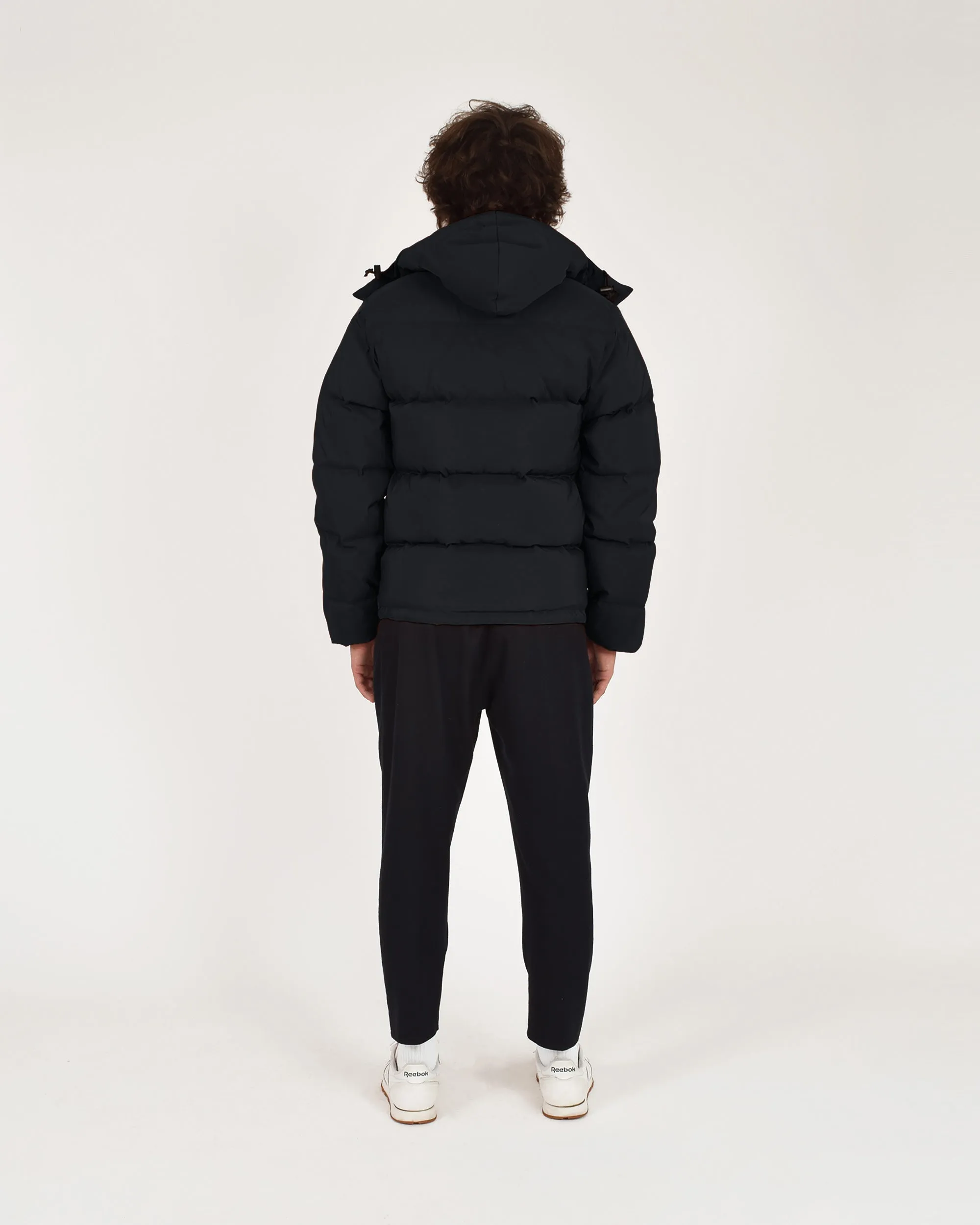Down Sweater - Black