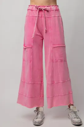 Feeling Good Palazzo Pants in Pink