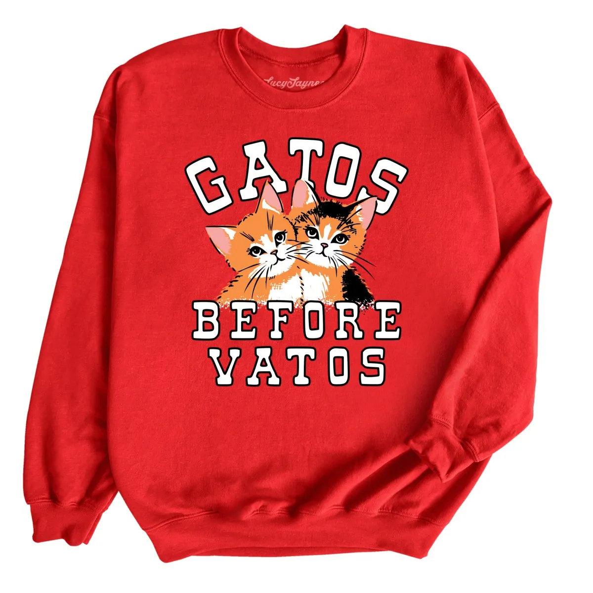 Gatos Before Vatos Sweatshirt