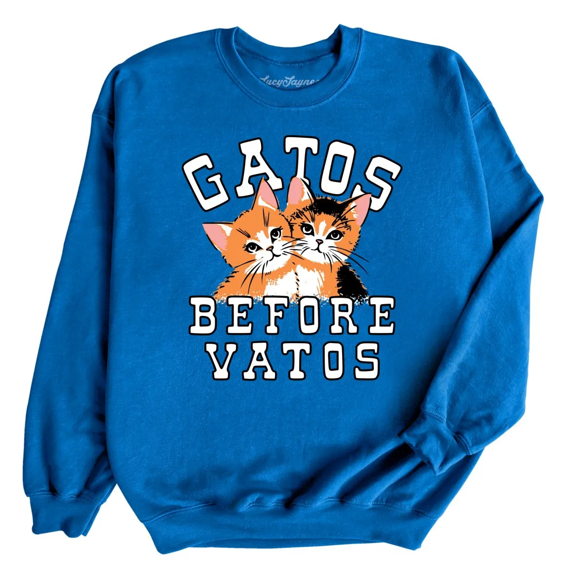 Gatos Before Vatos Sweatshirt