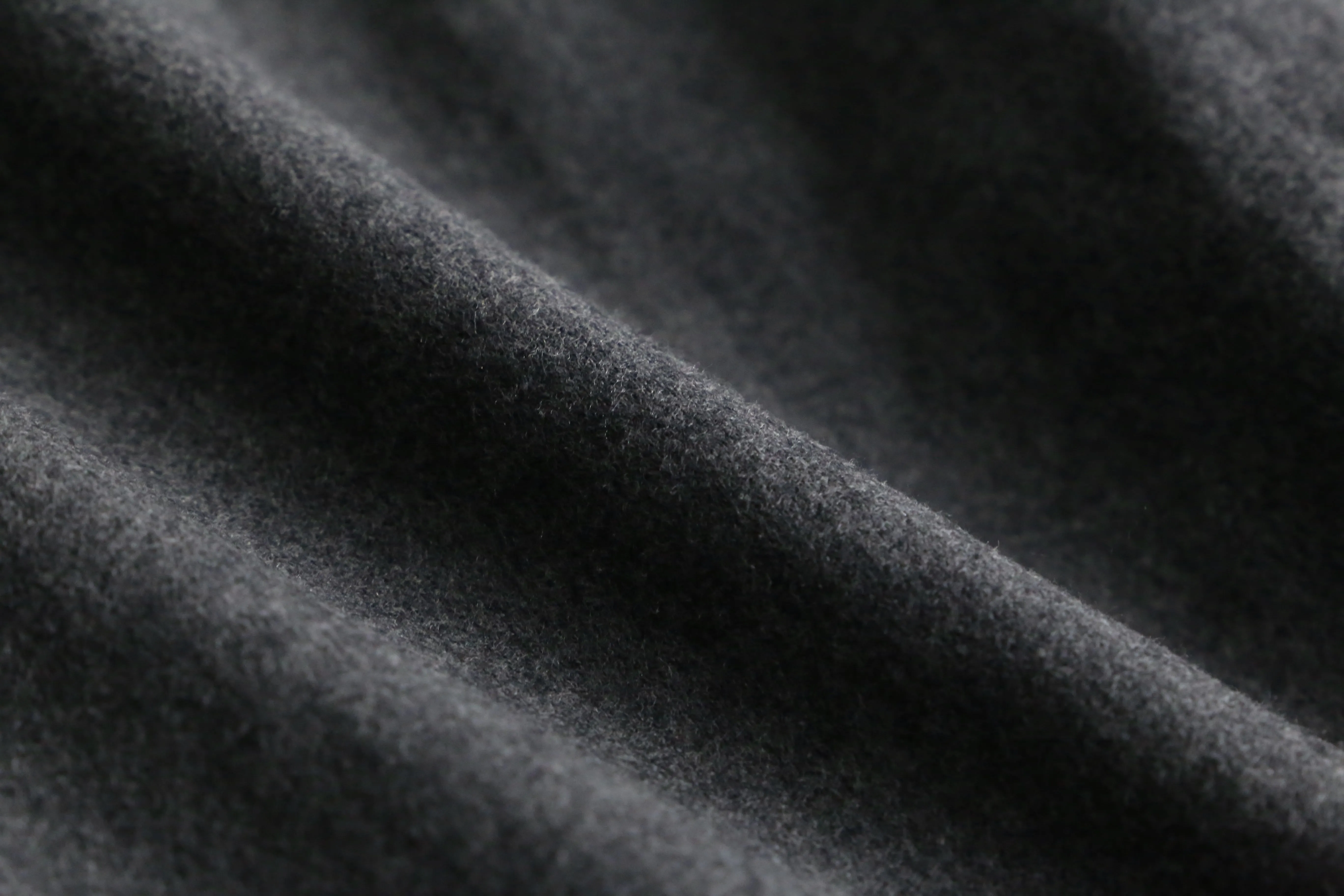 grey color wide wool slacks