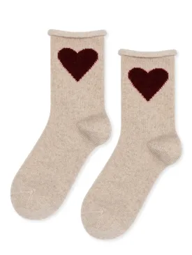 Hansel From Basel | Love Cashmere Crew in Beige
