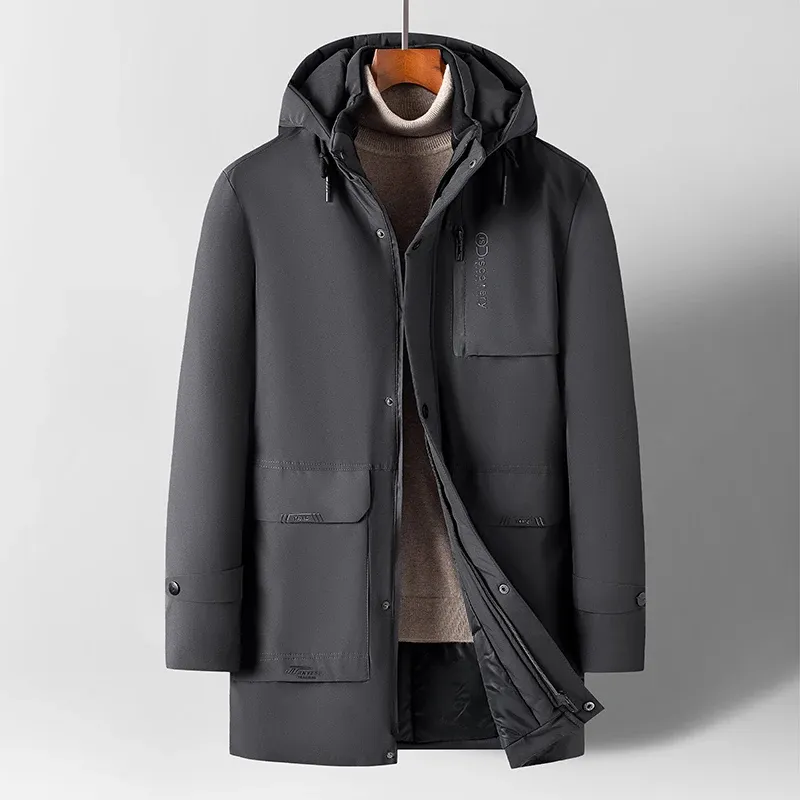 Heren Parka Winterjas - Alpentl - Warm, Weerbestendig & Stijlvol voor Koude Dagen
