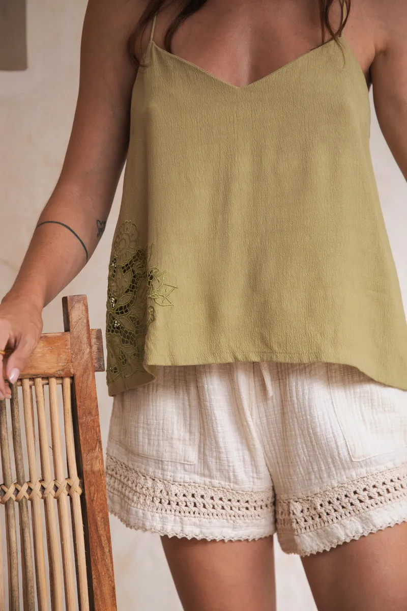 IN HARMONY CAMISOLE - GREEN