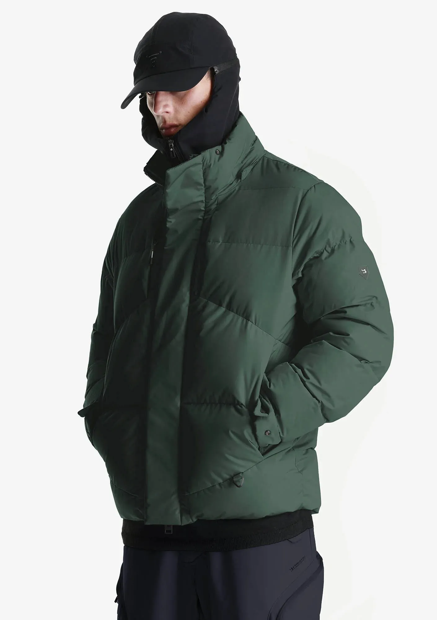 KRAKATAU AITKEN Waterproof Short Puffer Jacket Qm440-52 URBAN CHIC