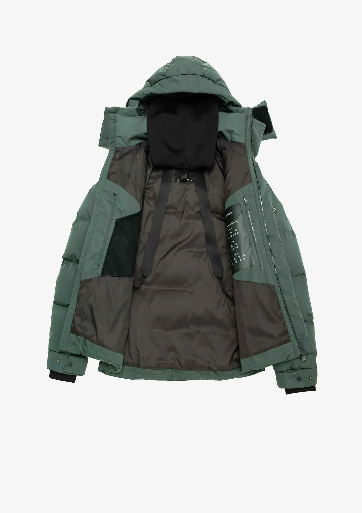KRAKATAU AITKEN Waterproof Short Puffer Jacket Qm440-52 URBAN CHIC