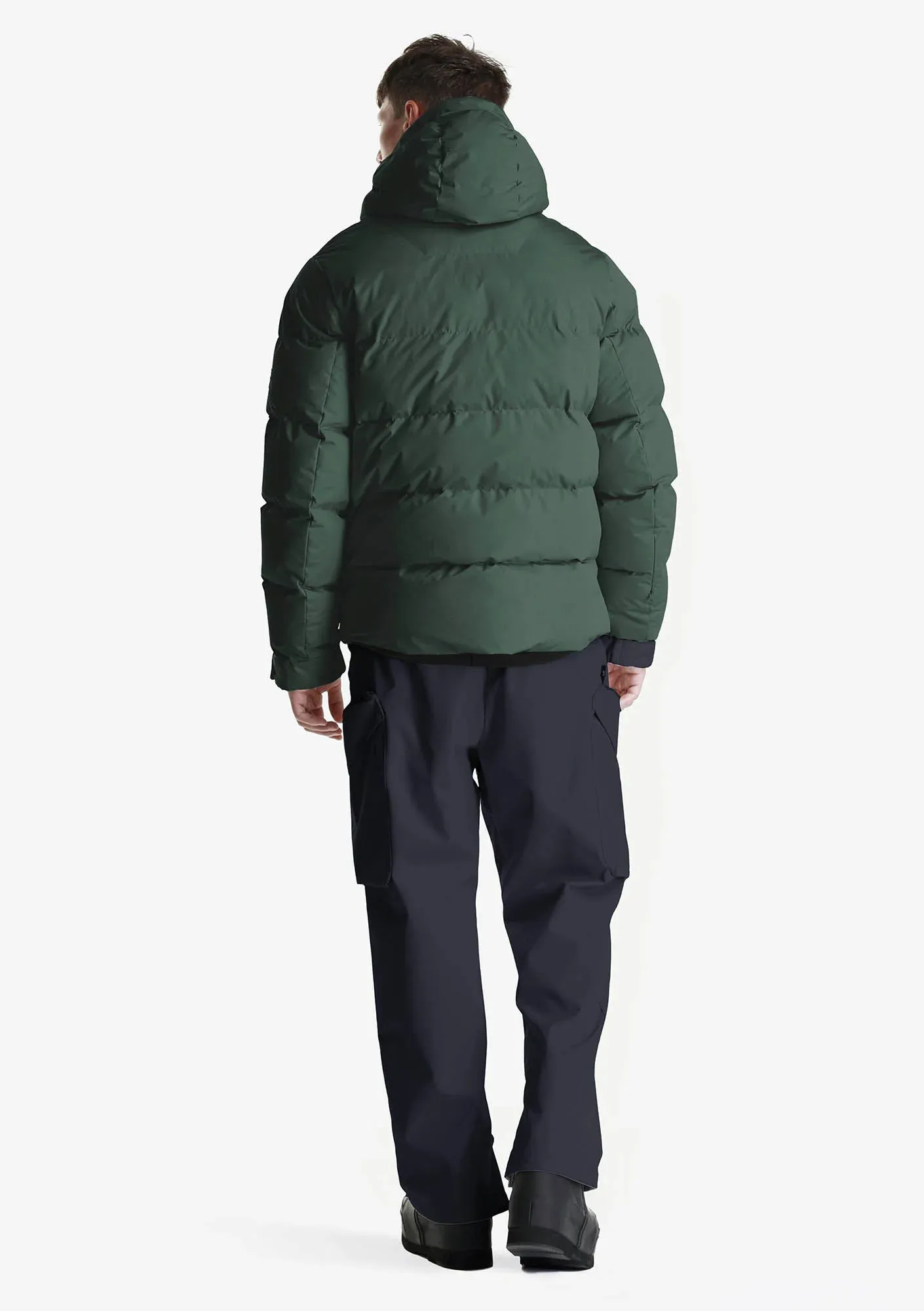 KRAKATAU AITKEN Waterproof Short Puffer Jacket Qm440-52 URBAN CHIC