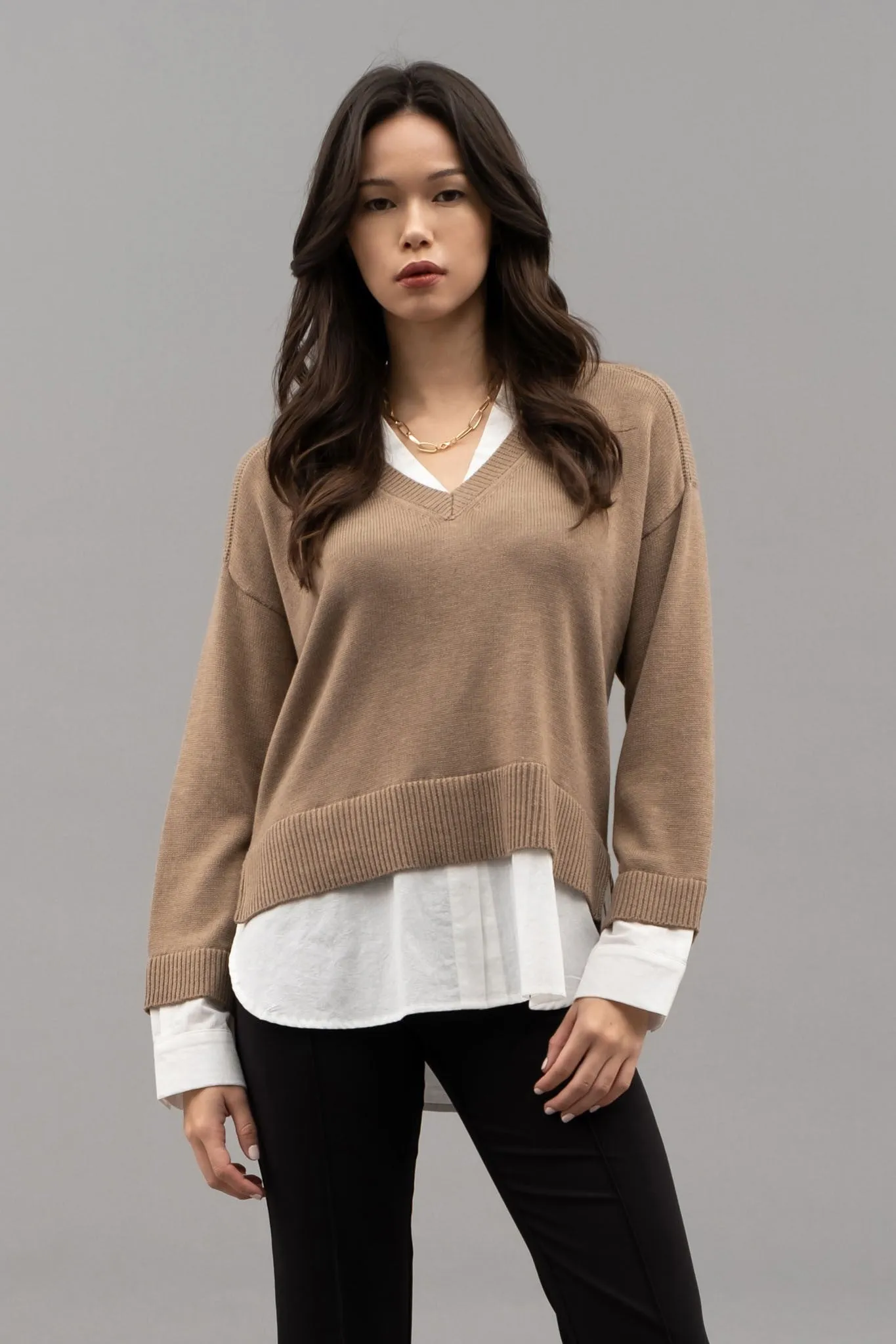 Kylie Layered Sweater