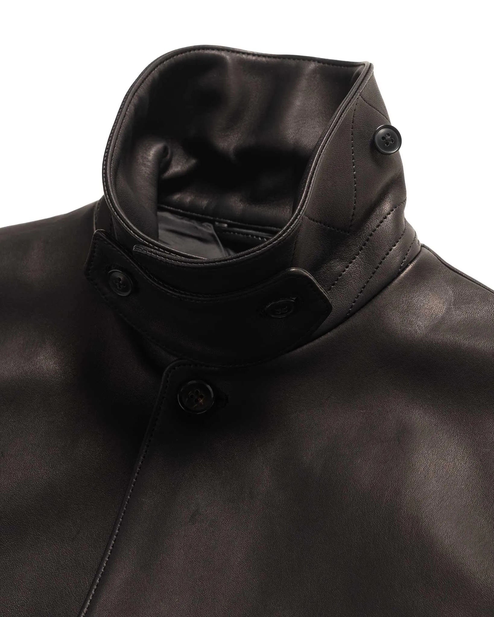 Lamb Leather Jacket Black