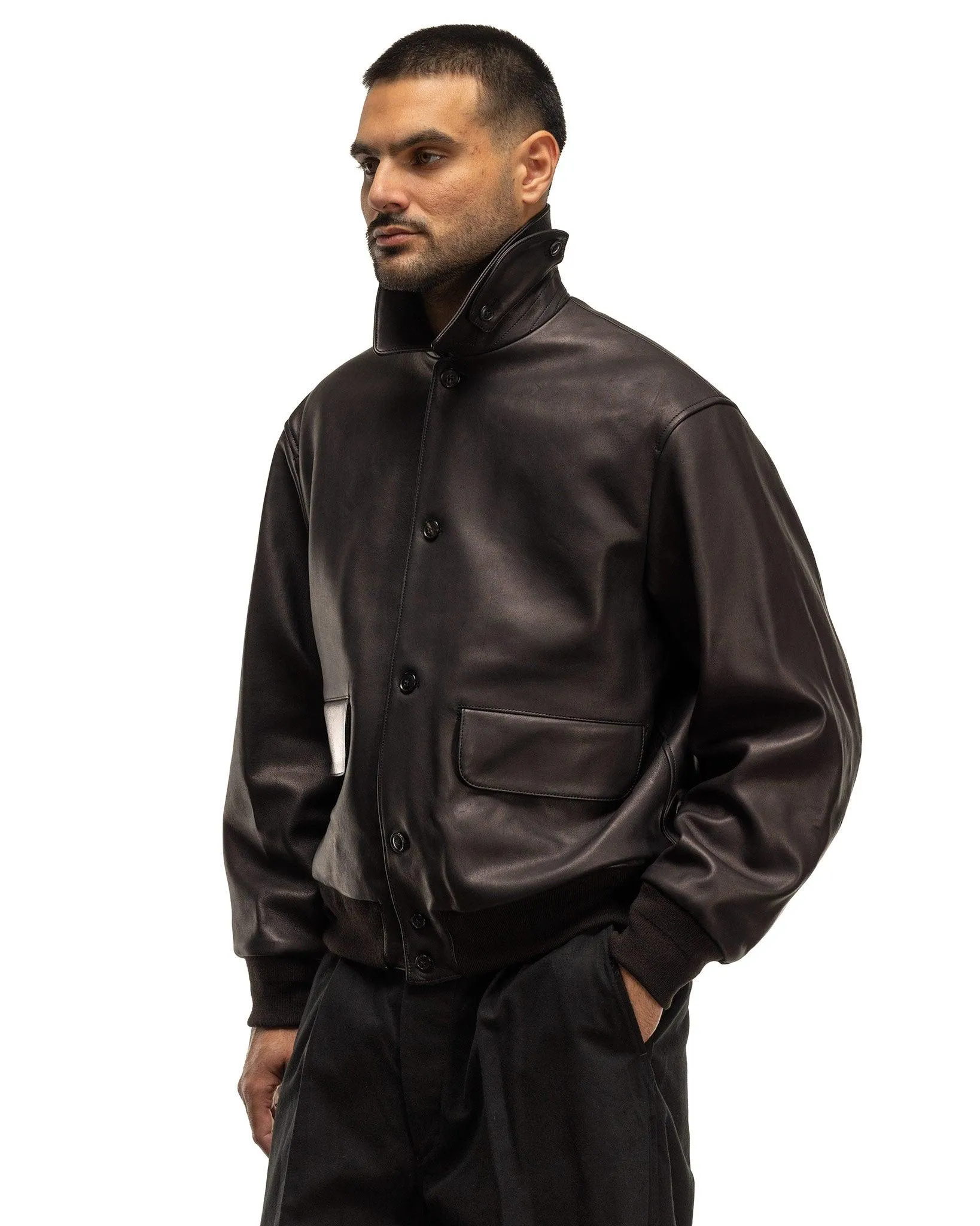 Lamb Leather Jacket Black