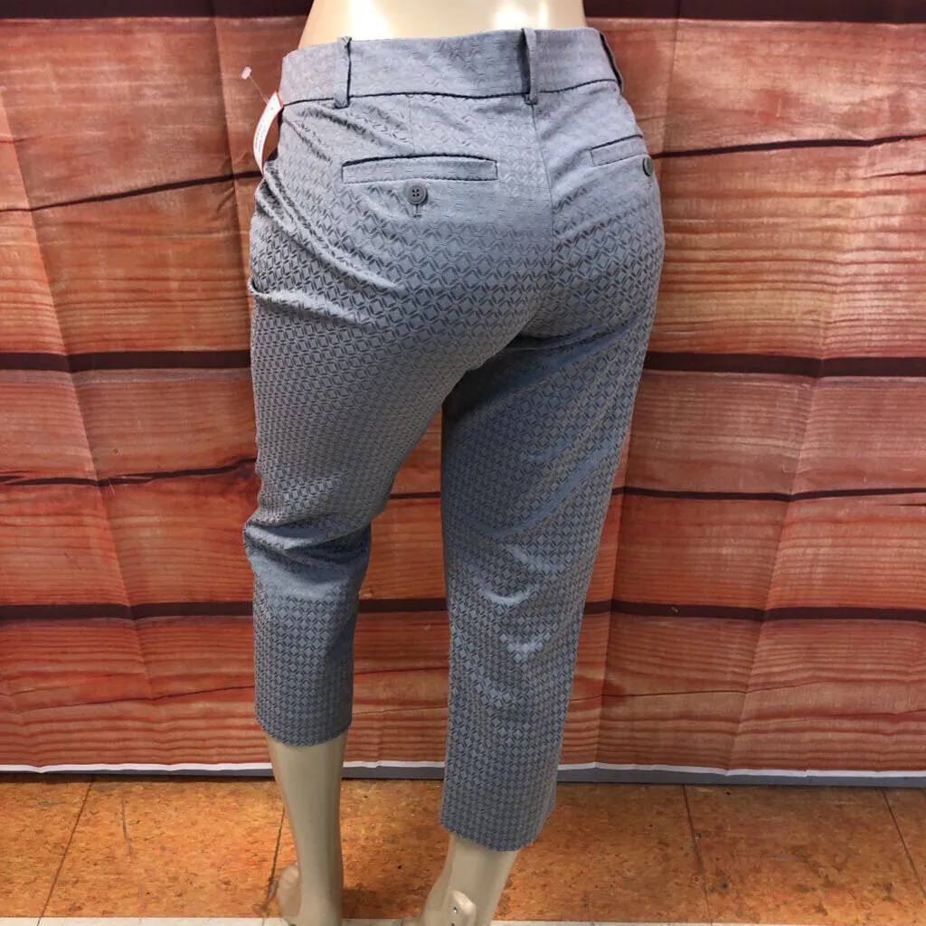 LOFT ORIGINAL GRAY CAPRIS SIZE 6 TCC