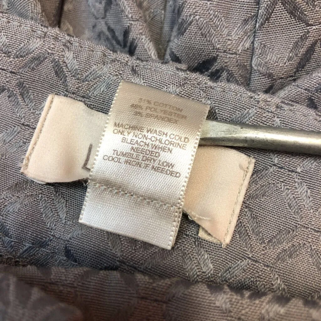 LOFT ORIGINAL GRAY CAPRIS SIZE 6 TCC