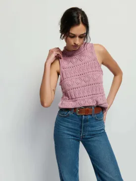 Nation LTD - Lina Pointelle Top in Lilas