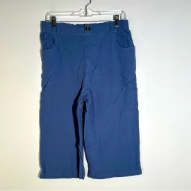 NWT Blue Bermuda Capris