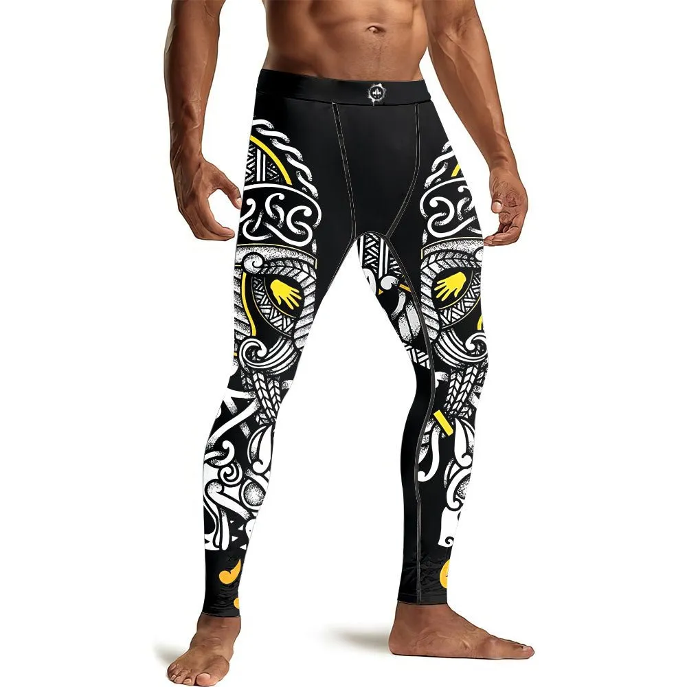 Odin' Eyes Men's Compression Leggings