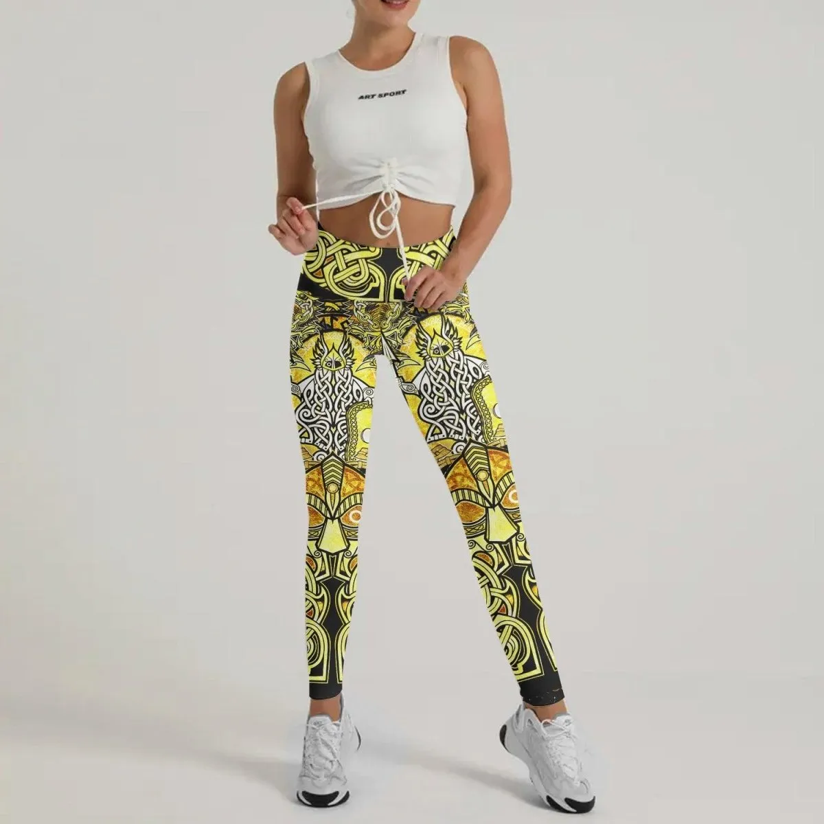 Odin Norse Rune Leggings